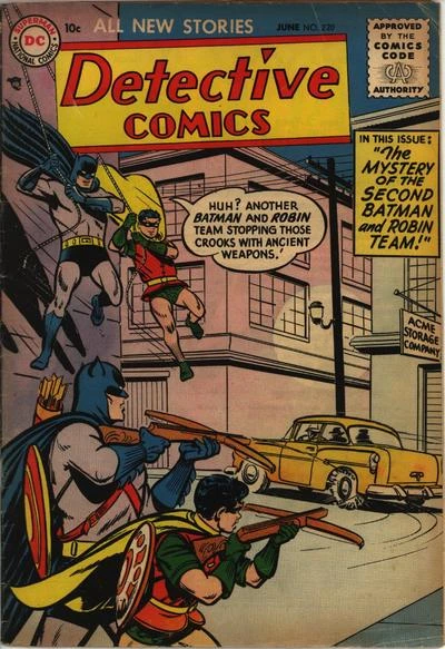 Cover of The Mystery of the Second Batman and Robin Team