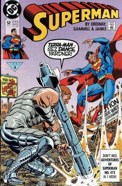 Cover of The Name, Pardners, is Terra-Man...