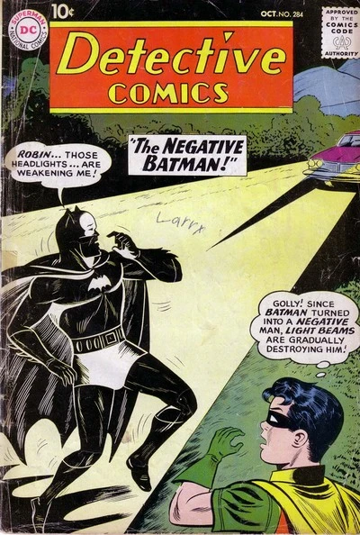 Cover of The Negative Batman