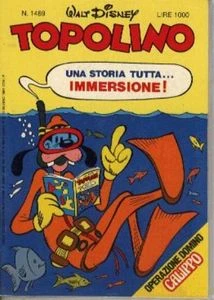 Cover of Topolino e le vacanze in immersione