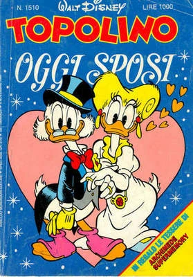 Cover of Il matrimonio di Zio Paperone