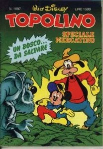 Cover of Topolino e la foresta da salvare