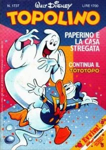 Cover of Paperino e la casa stregata