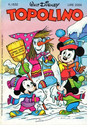 Cover of Paperino e la prima storia dell'anno nuovo