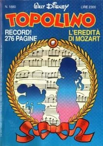 Cover of Topolino e l'eredità di Mozart