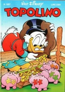 Cover of I Paperi di Paperopoli alla conquista del mitico ticket, A chi il ticket n. 1 di Euro Disney?