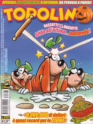 Cover of I Bassotti e la sfida in rosa