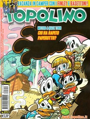 Cover of Paperino Paperotto e la strada per Quacktown (p.1)