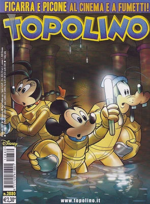 Cover of Topolino e le miniere di Fantametallo