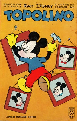 Cover of Topolino e l'inventore rapito