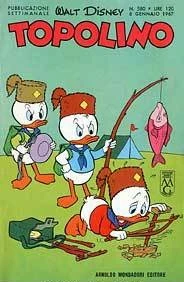 Cover of I TL  579-AP 	Topolino e il bandito invisibile