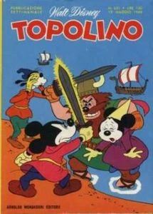 Cover of Topolino e i predoni vichinghi