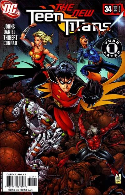 Cover of The New Teen Titans Part 1: One Year Later