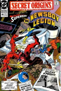 The Not-So Secret Origin of Bouncing Boy; The Newsboy Legion Secrets of the Cadmus D.N.A. Project; The Silent Knight