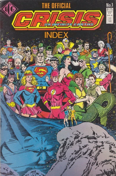 Cover of The Official Crisis on Infinite Earths Index