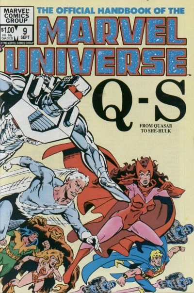 Cover of Q-S: Quasar to She-Hulk