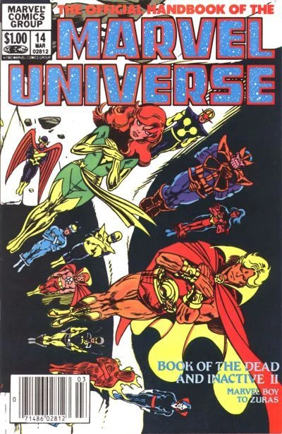 Cover of Book of the Dead and Inactive II: Marvel Boy to Zuras