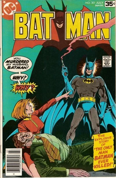 Cover of The Only Man Batman Ever Killed!