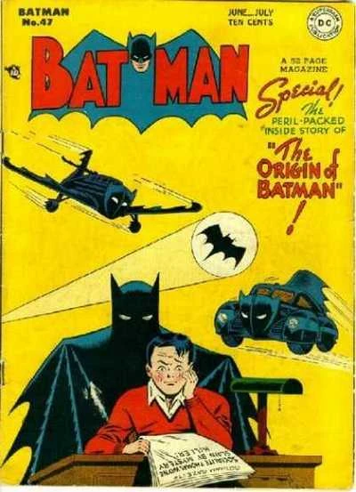 Cover of The Origin of Batman