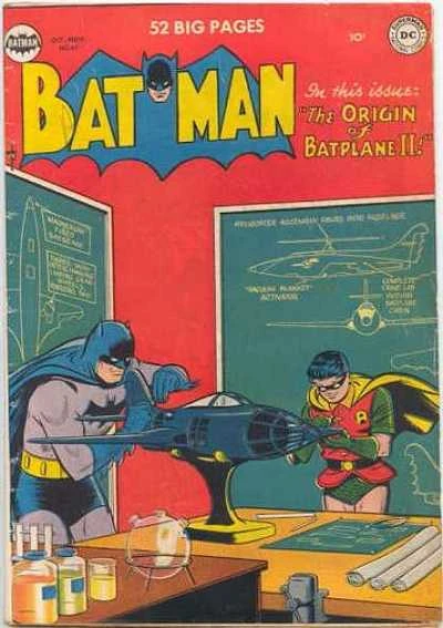 Cover of The Origin Of Batplane II!