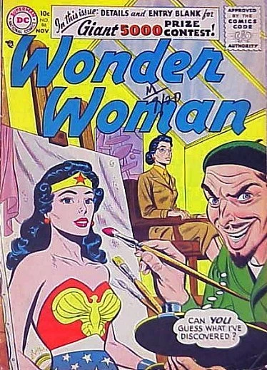 Cover of The Painting That Betrayed Wonder Woman