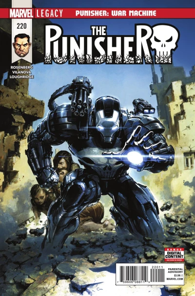 Cover of Punisher: War Machine Part Three