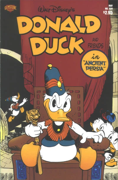 Cover of Donald Duck In Ancient Persia