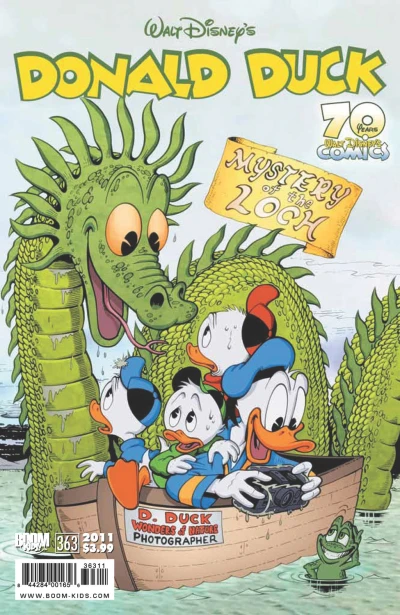 Cover of Somewhere Beyond Nowhere; The Saga of Captain Duckburg; Mystery of the Loch