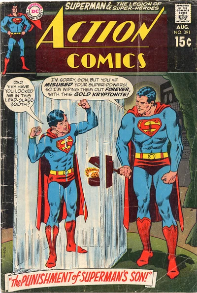 Cover of The Punishment Of Superman's Son!