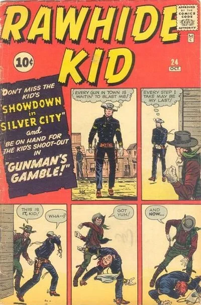 Cover of Showdown In Silver City!