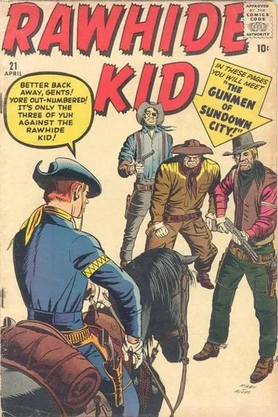 Cover of The Gunmen Of Sundown City!