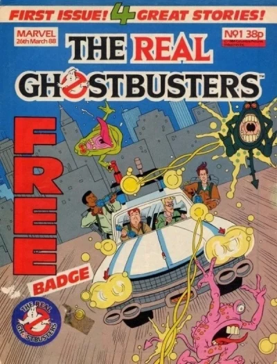 Cover of Real Ghostbusters 1