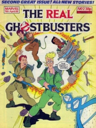Cover of Real Ghostbusters 2