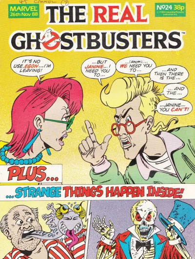 Cover of Real Ghostbusters 24