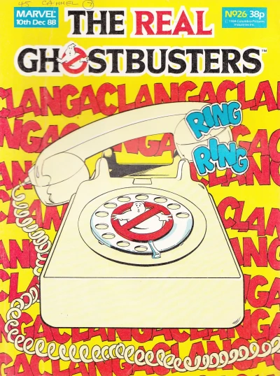 Cover of Real Ghostbusters 26