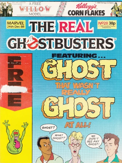 Cover of Real Ghostbusters 28