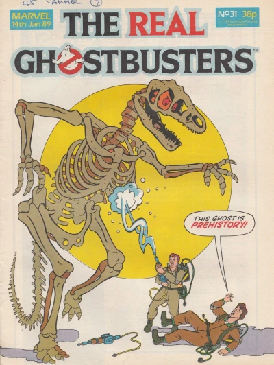 Cover of Real Ghostbusters 31