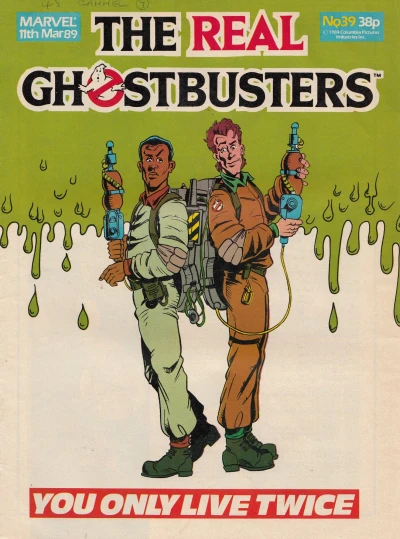 Cover of Real Ghostbusters 39