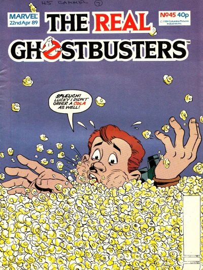 Cover of Real Ghostbusters 45