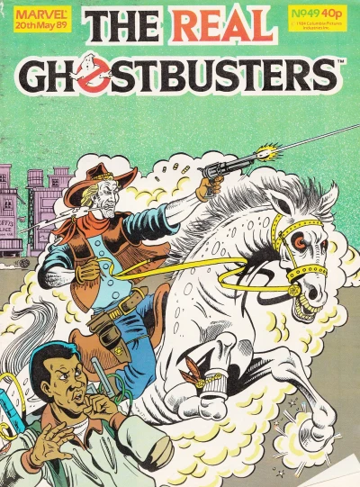 Cover of Real Ghostbusters 49