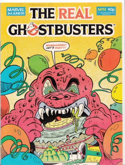 Cover of Real Ghostbusters 51