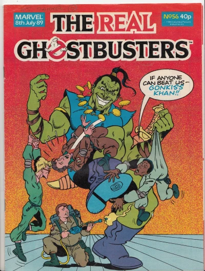 Cover of Real Ghostbusters 56