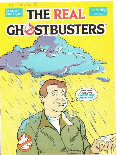 Cover of Real Ghostbusters 59