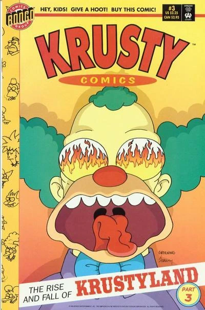 Cover of The Rise and Fall of Krustyland, Part Three