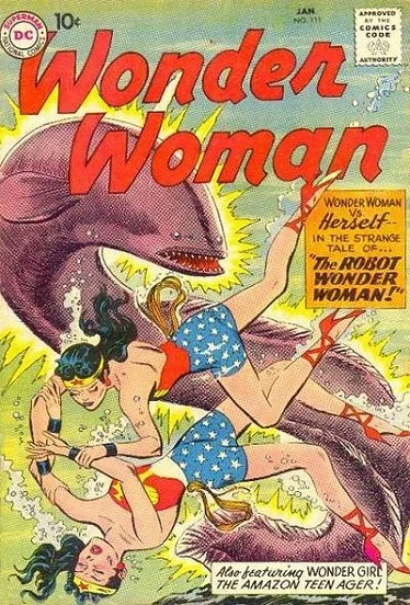 Cover of The Robot Wonder Woman