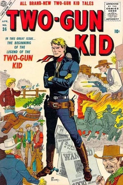 Cover of The Saga of the Two-Gun Kid!