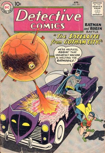 Cover of The Satellite From Gotham City