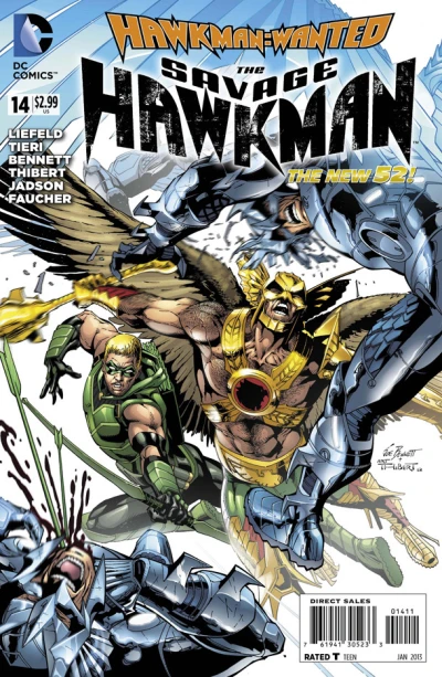 Cover of Hawkman: Wanted, Part Four: Birds of a Feather