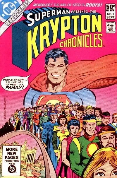 Cover of The Search for Superman's Roots!