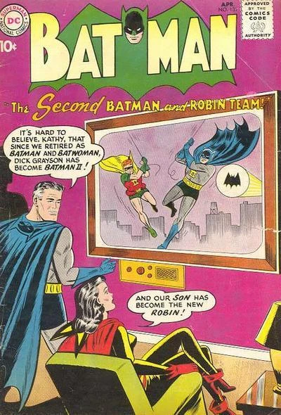 Cover of The Second Batman and Robin Team
